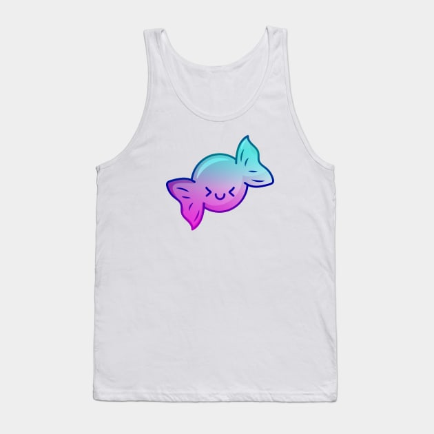 Kawaii Candy Tank Top by KawaiSticker